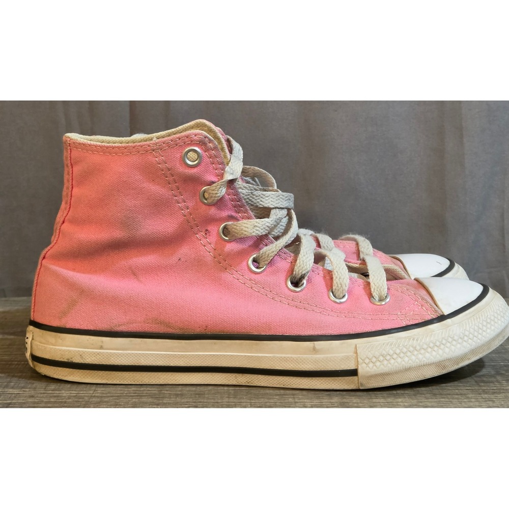 Converse Chuck Taylor All Star Hi Top Sneakers Youth Size 3 Pink